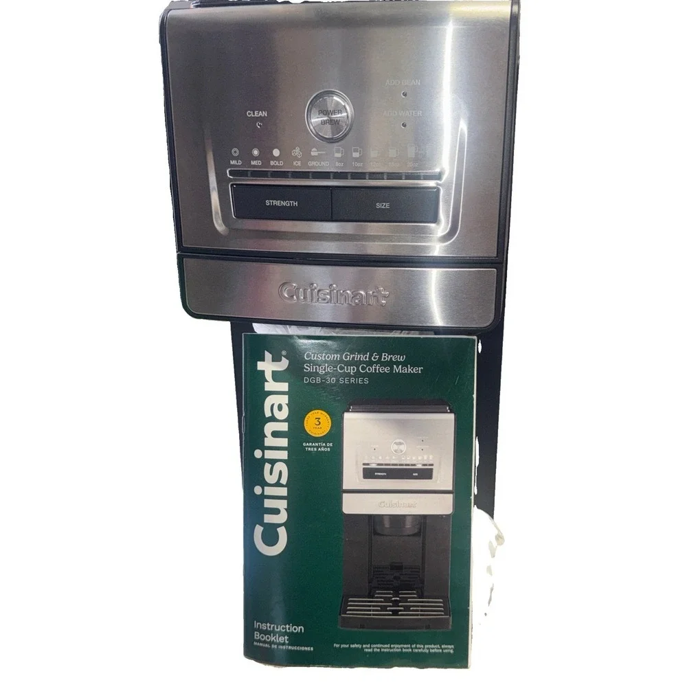 Cuisinart Custom Grind &‎ Brew Single-Cup Coffee Maker DGB-30